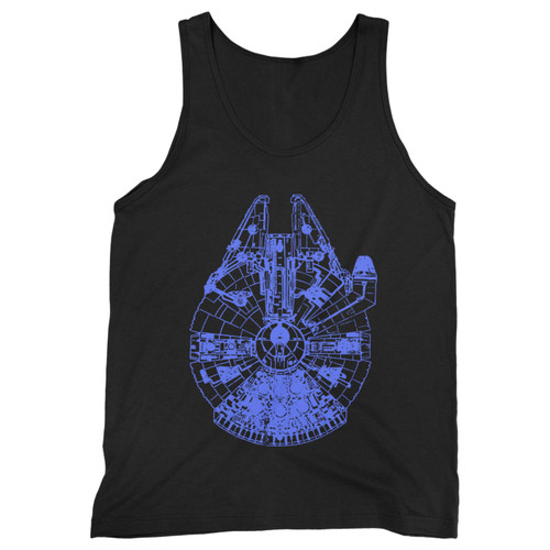 Our cotton millennium falcon men tank top is perfect for those intense workouts in the gym, at practice or pickup games.