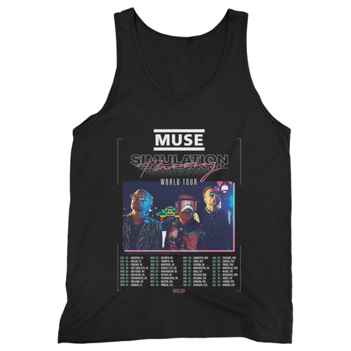 Our cotton muse 2019 simulation theory world tour men tank top is perfect for those intense workouts in the gym, at practice or pickup games.