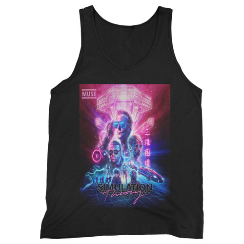 Our cotton muse simulation theory tour men tank top is perfect for those intense workouts in the gym, at practice or pickup games.