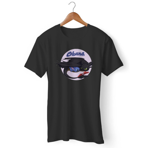Toothless Dragon And Stitch Men T Shirt
