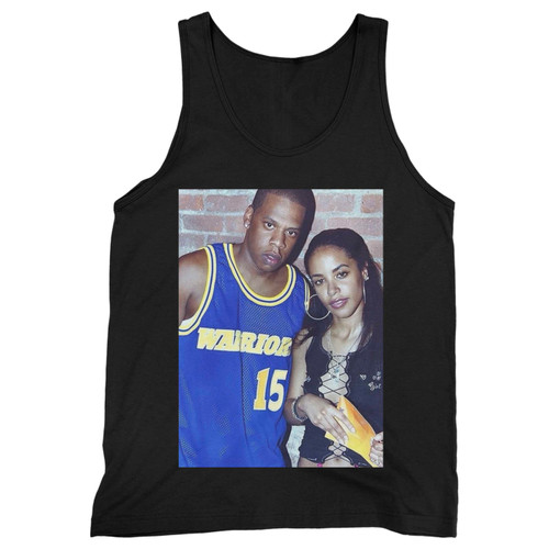 Our cotton aaliyah and jay z men tank top is perfect for those intense workouts in the gym, at practice or pickup games.