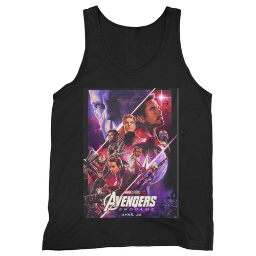 Our cotton avengers endgame poster movie 2019 mcu end game men tank top is perfect for those intense workouts in the gym, at practice or pickup games.
