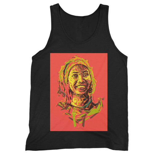 Our cotton marcia griffiths abstract art men tank top is perfect for those intense workouts in the gym, at practice or pickup games.
