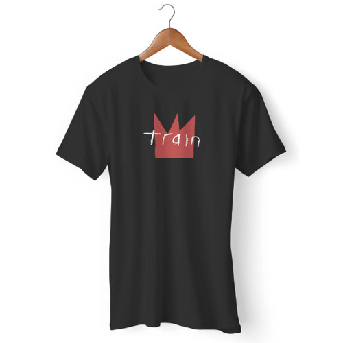 Train Rock Band Logo Men T Shirt
