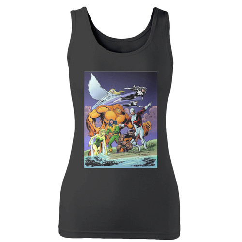 High quality print of this slim fit alpha flight guardian vindicator aurora women tank top will turn heads. And bystanders won't be disappointed - the racerback cut looks good one any woman's shoulders.