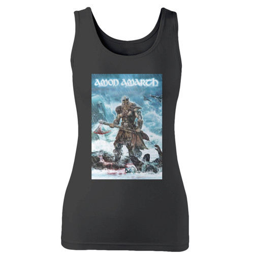 High quality print of this slim fit amon amarththe viking women tank top will turn heads. And bystanders won't be disappointed - the racerback cut looks good one any woman's shoulders. High quality print of this slim fit amon amarththe viking women tank top will turn heads. And bystanders won't be disappointed - the racerback cut looks good one any woman's shoulders.