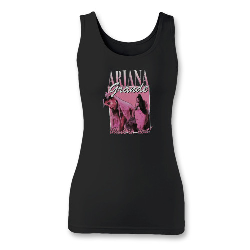 High quality print of this slim fit ariana grande thank u next art women tank top will turn heads. And bystanders won't be disappointed - the racerback cut looks good one any woman's shoulders. High quality print of this slim fit ariana grande thank u next art women tank top will turn heads. And bystanders won't be disappointed - the racerback cut looks good one any woman's shoulders.