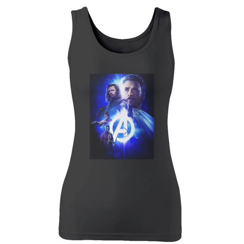 High quality print of this slim fit avengers infinity war marvel captain america women tank top will turn heads. And bystanders won't be disappointed - the racerback cut looks good one any woman's shoulders.