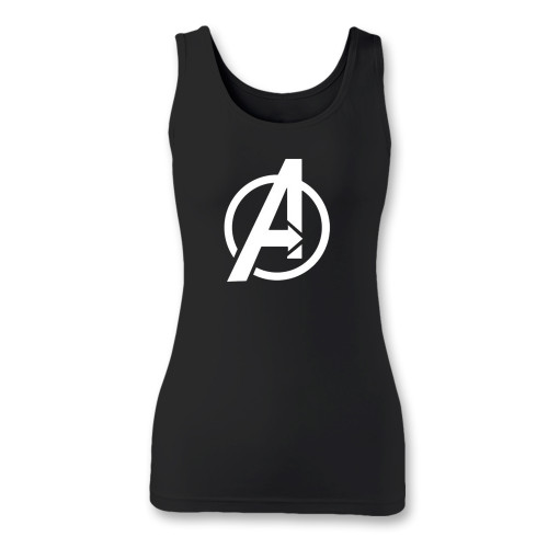 High quality print of this slim fit avengers superhero logo women tank top will turn heads. And bystanders won't be disappointed - the racerback cut looks good one any woman's shoulders.