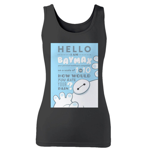 High quality print of this slim fit big hero 6 movie quotes women tank top will turn heads. And bystanders won't be disappointed - the racerback cut looks good one any woman's shoulders.