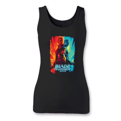 High quality print of this slim fit blade runner 2049 women tank top will turn heads. And bystanders won't be disappointed - the racerback cut looks good one any woman's shoulders.