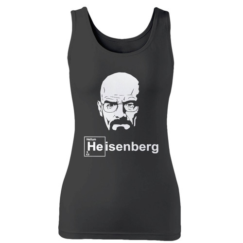 High quality print of this slim fit breaking bad heisenberg women tank top will turn heads. And bystanders won't be disappointed - the racerback cut looks good one any woman's shoulders.