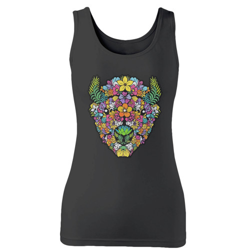 High quality print of this slim fit buffalo flowers women tank top will turn heads. And bystanders won't be disappointed - the racerback cut looks good one any woman's shoulders.