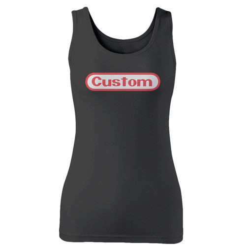 High quality print of this slim fit customized women tank top will turn heads. And bystanders won't be disappointed - the racerback cut looks good one any woman's shoulders.