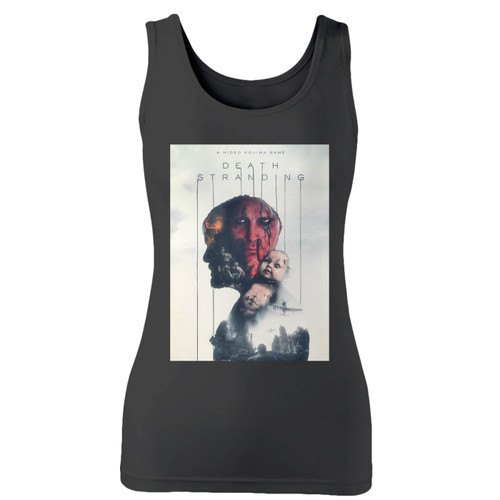 High quality print of this slim fit death stranding fan made women tank top will turn heads. And bystanders won't be disappointed - the racerback cut looks good one any woman's shoulders.
