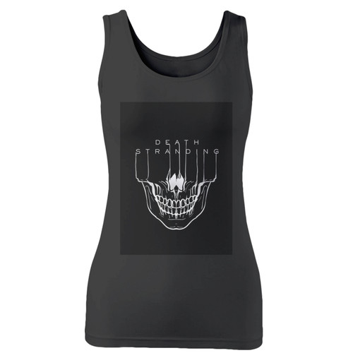 High quality print of this slim fit death stranding v2 women tank top will turn heads. And bystanders won't be disappointed - the racerback cut looks good one any woman's shoulders. High quality print of this slim fit death stranding v2 women tank top will turn heads. And bystanders won't be disappointed - the racerback cut looks good one any woman's shoulders.