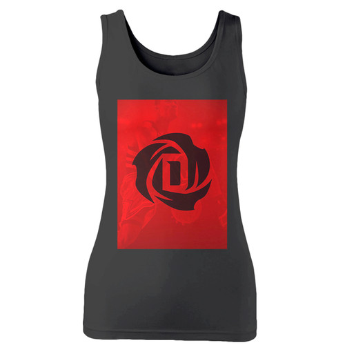 High quality print of this slim fit derrick rose identity women tank top will turn heads. And bystanders won't be disappointed - the racerback cut looks good one any woman's shoulders.