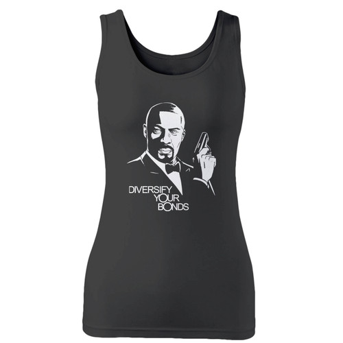 High quality print of this slim fit diversify your bonds women tank top will turn heads. And bystanders won't be disappointed - the racerback cut looks good one any woman's shoulders.