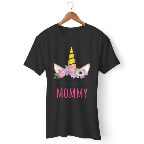Unicorn Mom Cute Funny Unicorn Custom Men T Shirt