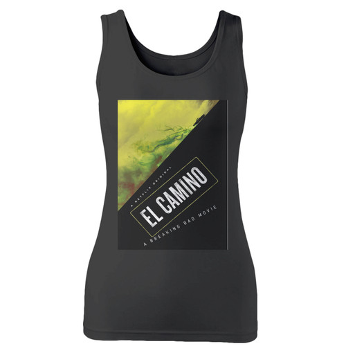 High quality print of this slim fit el camino a breaking bad women tank top will turn heads. And bystanders won't be disappointed - the racerback cut looks good one any woman's shoulders.