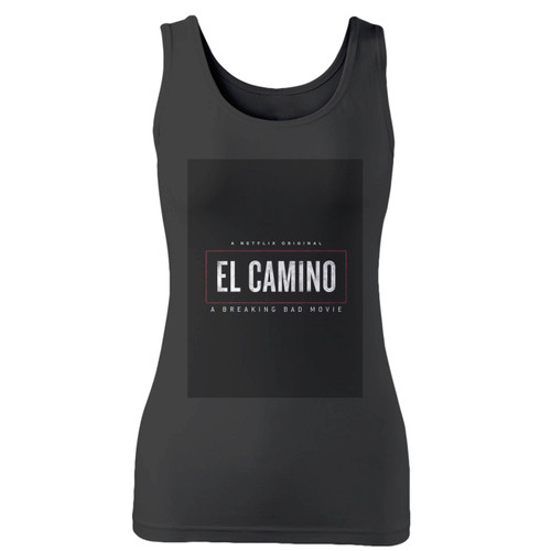 High quality print of this slim fit el camino a breaking bad logo cover women tank top will turn heads. And bystanders won't be disappointed - the racerback cut looks good one any woman's shoulders.