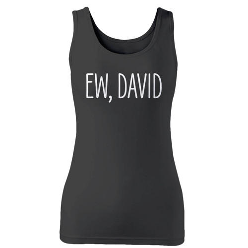 High quality print of this slim fit ew david women tank top will turn heads. And bystanders won't be disappointed - the racerback cut looks good one any woman's shoulders.