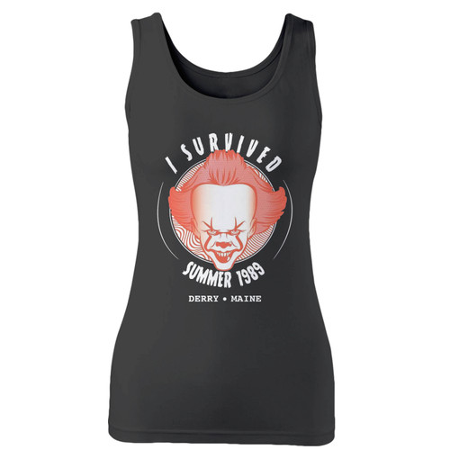 High quality print of this slim fit i survived summer of 89 women tank top will turn heads. And bystanders won't be disappointed - the racerback cut looks good one any woman's shoulders.