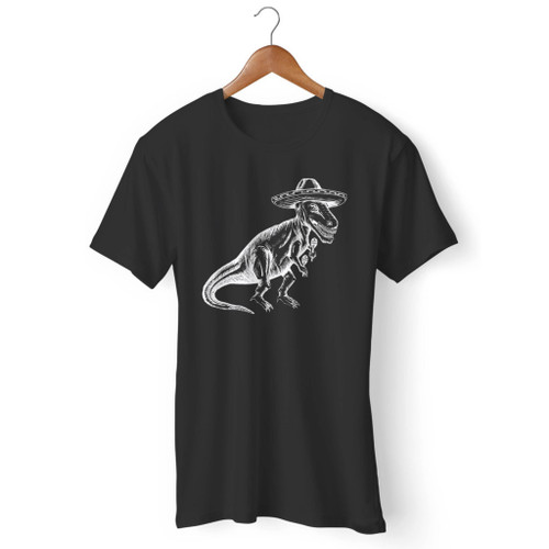 Vintage T-Rex Mexican Tyrannosaurus Dinosaur Custom Men T Shirt