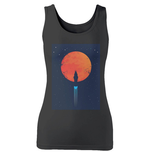 High quality print of this slim fit minimalist expanse women tank top will turn heads. And bystanders won't be disappointed - the racerback cut looks good one any woman's shoulders.