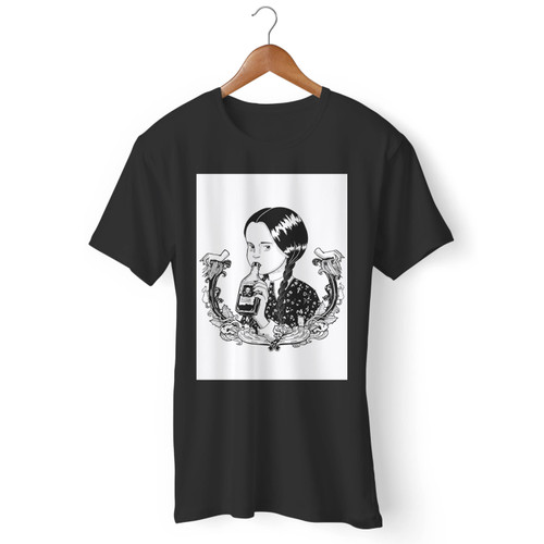 Addams Family Wednesday Illustration Movie Men T Shirt
