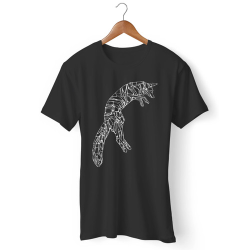 Arctic Fox Geometric Men T Shirt