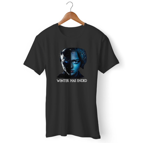 Arya Stark Not Today Game Of Thrones Winter Has Ended Men T Shirt