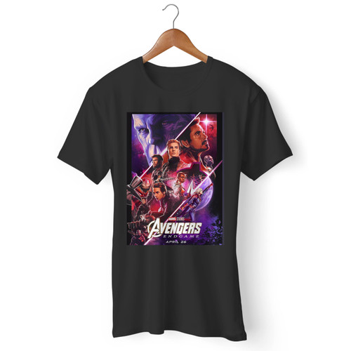 Avengers Endgame Poster Movie 2019 Mcu End Game Men T Shirt