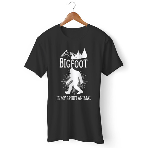 Bigfoot Is My Spirit Animal Men T Shirt