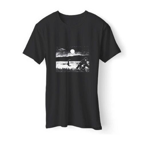 Bigfoot Loch Ness Monster Ufo Men T Shirt