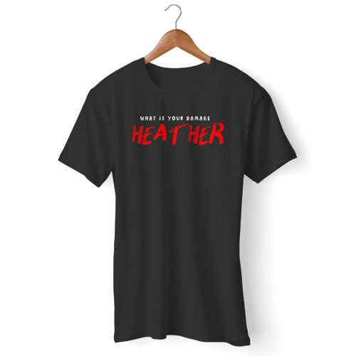 Whats Your Damage Heather Men T Shirt