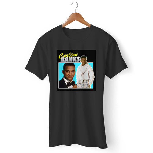 Carlton Banks Tribute Montage Fresh Prince Of Bel Air Men T Shirt