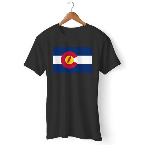 Colorado Flag Men T Shirt