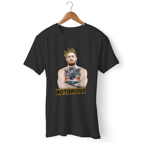Conor Mcgregor Crowned Notorious Men T Shirt