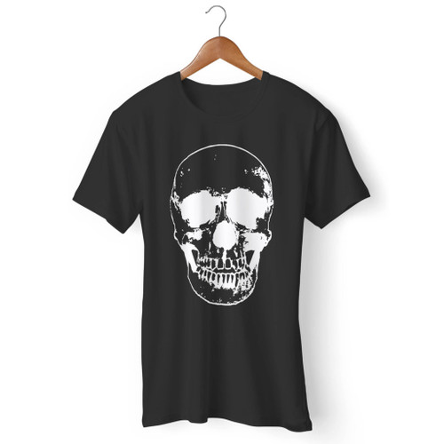 White Horror Skull Men T Shirt