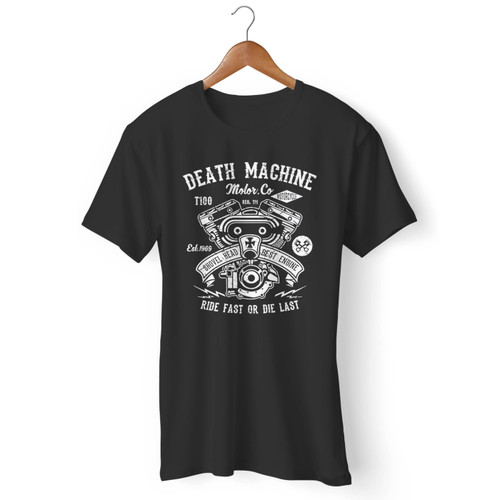 Death Machine Bikers Motorcycles Men T Shirt