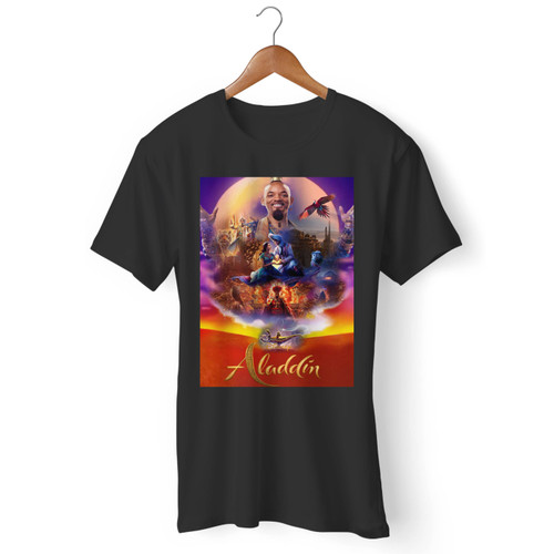 Disney Aladdin Movies Men T Shirt