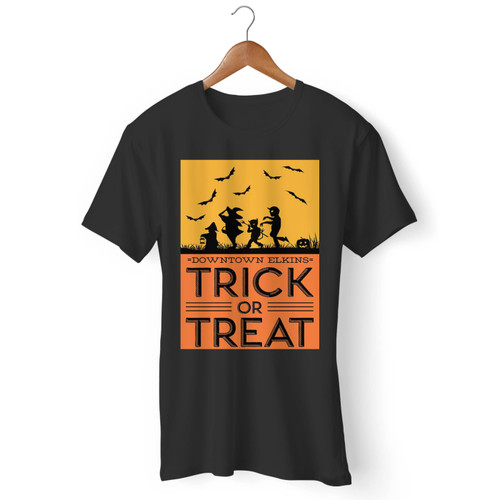 Elkins Main Street Downtown Trick Or Treat Men T Shirt