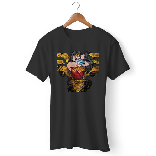 Wonder Woman Dc Comics Superhero Custom Men T Shirt