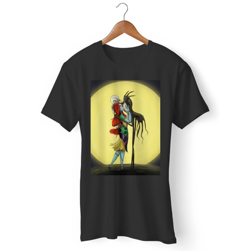 Jack And Sally Loving Kiss Men T Shirt