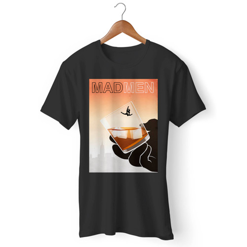 Mad Men Glass Movie Art Men T Shirt