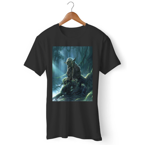 Master Yoda Dagobah System Star Wars Men T Shirt