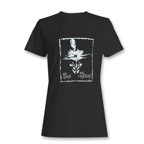 These are amebix no gods no masters women t shirt that are cute tied to the side or paired with a cardigan or jacket for a more styled look. So comfy and classic, they are sure to make your vacation extra magical.
