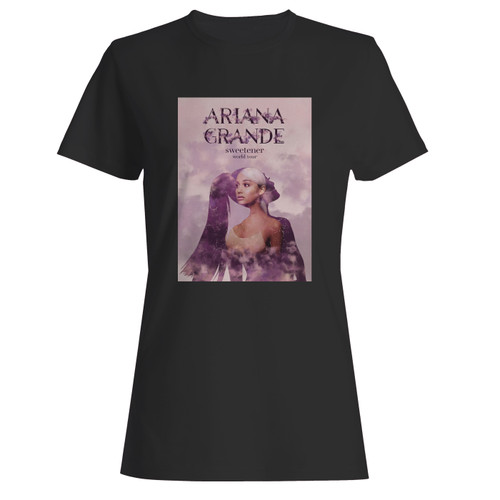 These are ariana grande sweetener tour 2019 new album women t shirt that are cute tied to the side or paired with a cardigan or jacket for a more styled look. So comfy and classic, they are sure to make your vacation extra magical.