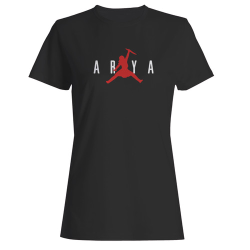 These are arya stark night king slayer game of thrones women t shirt that are cute tied to the side or paired with a cardigan or jacket for a more styled look. So comfy and classic, they are sure to make your vacation extra magical.